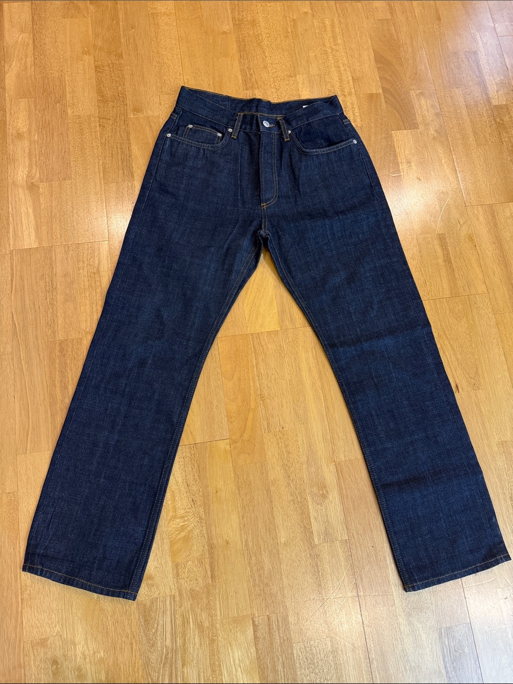 Sandro Men's Straight Dark Indigo Jeans